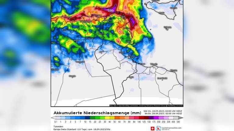 أمطار ستتجاوز 400 مم بقابس : محرز الغنوشي يوضّح بشأن توقعات النموذج السويسري