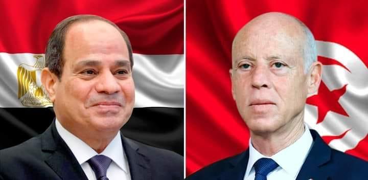 سعيّد يهنئ السيسي بإعادة انتخابه رئيسا لمصر