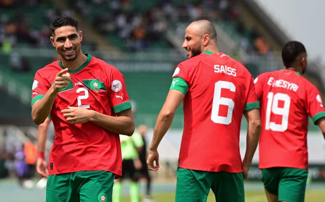 التشكيلة الأساسية للمنتخب المغربي في مواجهة إفريقيا الوسطى