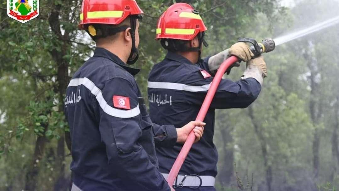 اندلاع 3 حرائق بباجة يسفر عن خسائر مادية كبيرة