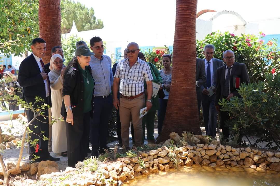 بنزرت: تدشين ابتدائية الانطلاقة بغار الملح كمدرسة إيكولوجية بيئية