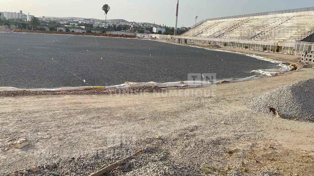 الكشف عن موعد إنتهاء الأشغال بملعب بوجمعة الكميتي بباجة [صور +فيديو]