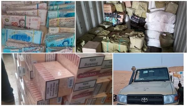 الحرس الديواني يحجز بضائع مهربة بقيمة جملية فاقت الـ 1.7 مليون دينار
