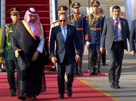 ولي العهد السّعودي والرّئيس المصري يؤكّدان خطورة الوضع الإقليمي