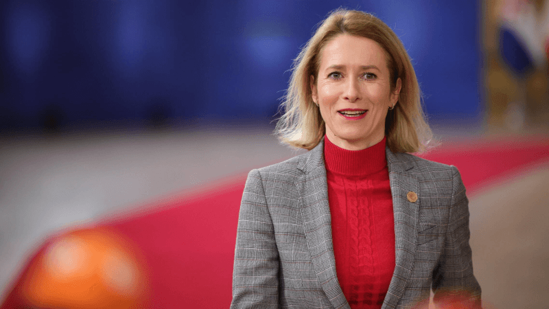 Kaja Kallas, cheffe de la diplomatie de l'UE