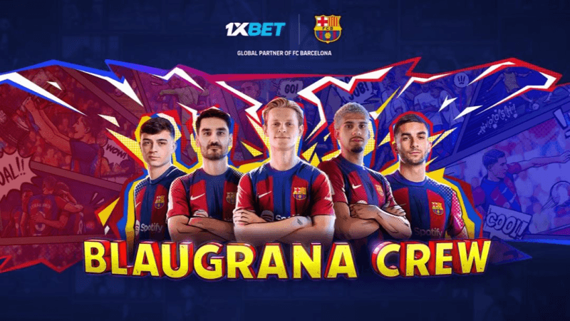 برشلونة و1xBet جددا شراكتهما لمدة 5 سنوات حتى يونيو 2029.