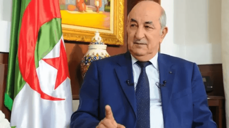 Abdelmadjid Tebboune annonce sa candidature pour un second mandat