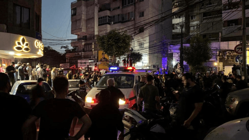 Liban: Intense explosion entendue à Beyrouth...