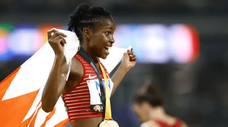 JO-Paris-3000 Steeple: La Bahreinie Winfred Yavi recordwoman olympique