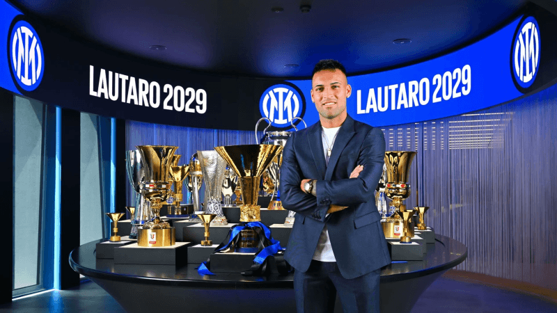 Inter Milan: Lautaro Martinez prolonge jusqu'en 2029