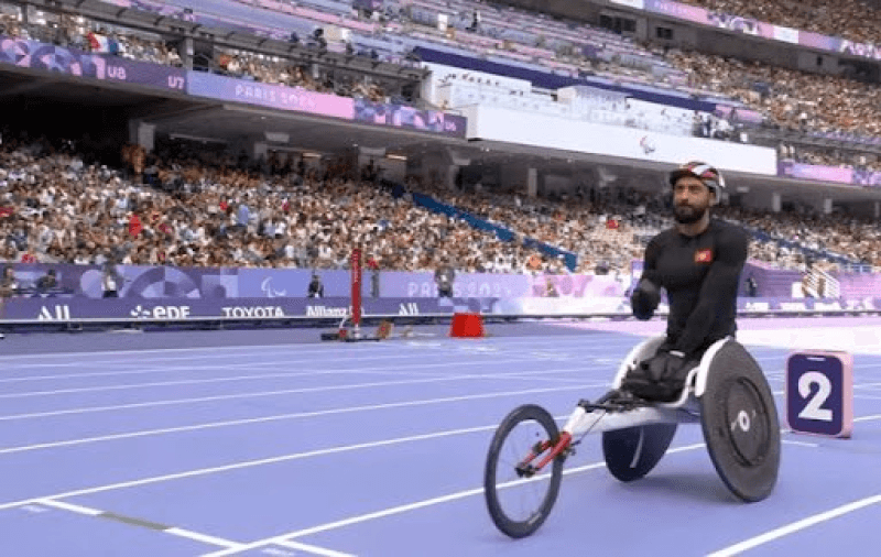 Jeux paralympiques - T54: Yassine Gharbi en finale