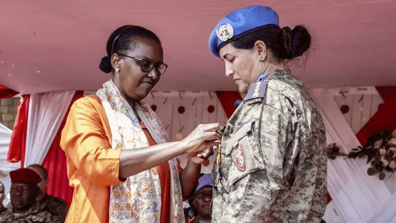 130 Casques bleus tunisiens décorés de la médaille de l’ONU