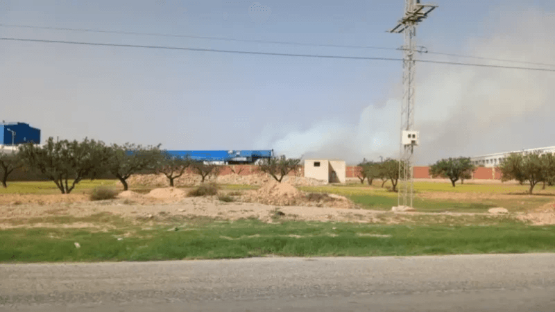 Incendie dans une savonnerie à Sfax