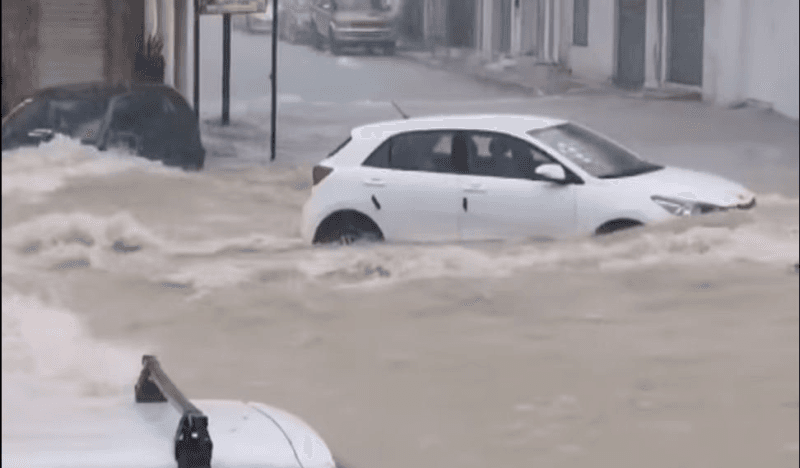 Des pluies abondantes à Monastir