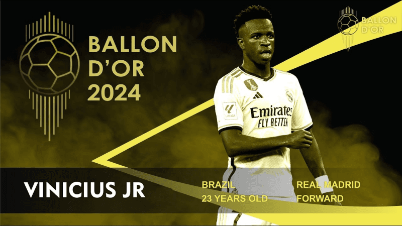 Ballon d'Or 2024: Vinicius vise un premier sacre