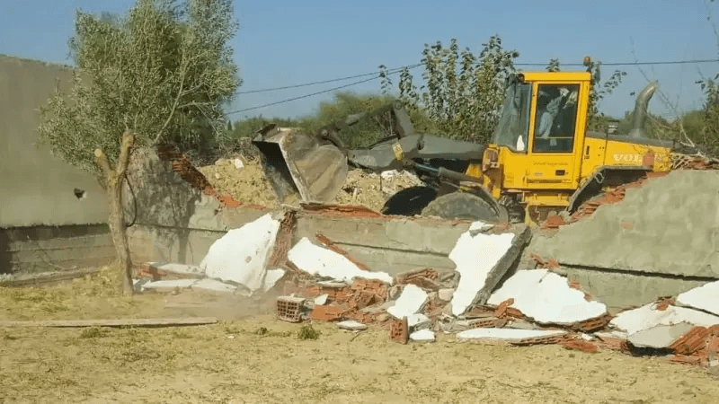 Hammamet: Démolition de constructions anarchiques