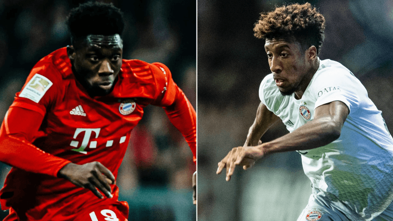 Bayern: Kingsley Coman et Alphonso Davies blessés