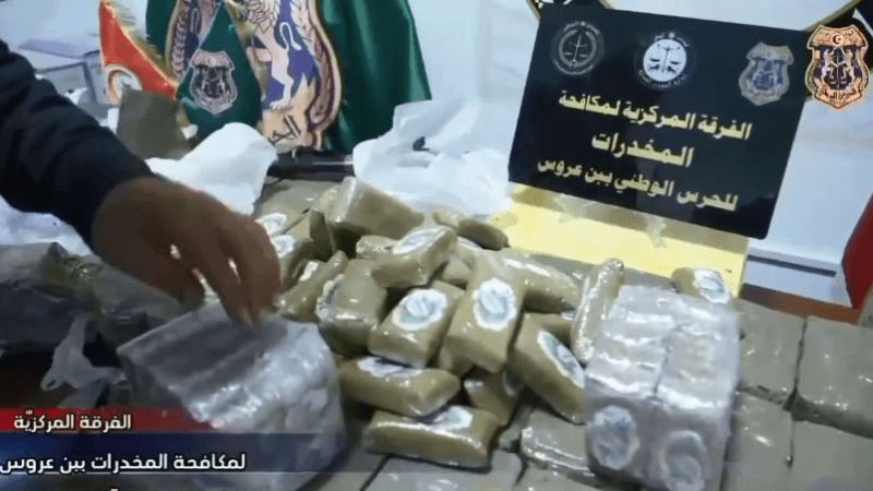 بن عروس: حجز 440 صفيحة من 'الزطلة'