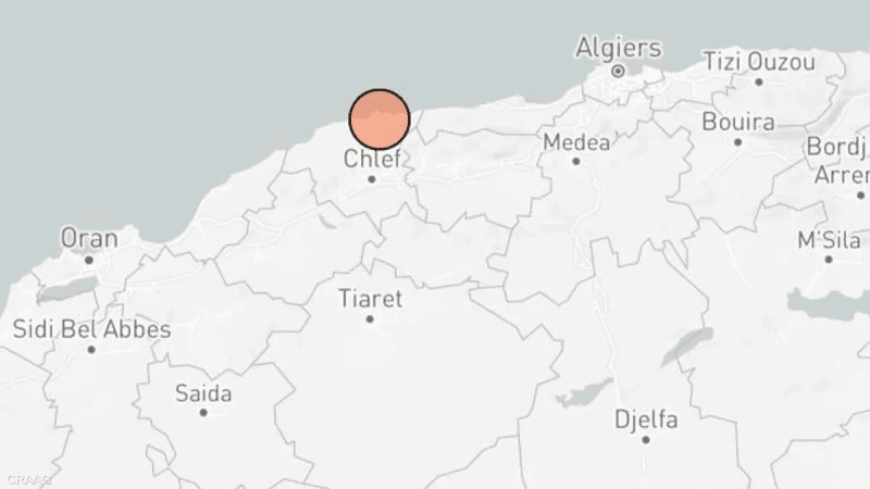 Algérie: une secousse de  4,9 dans le gouvernorat de Chlef