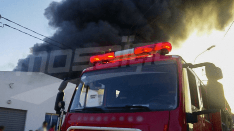 La Marsa: Incendie et évacuation de deux familles