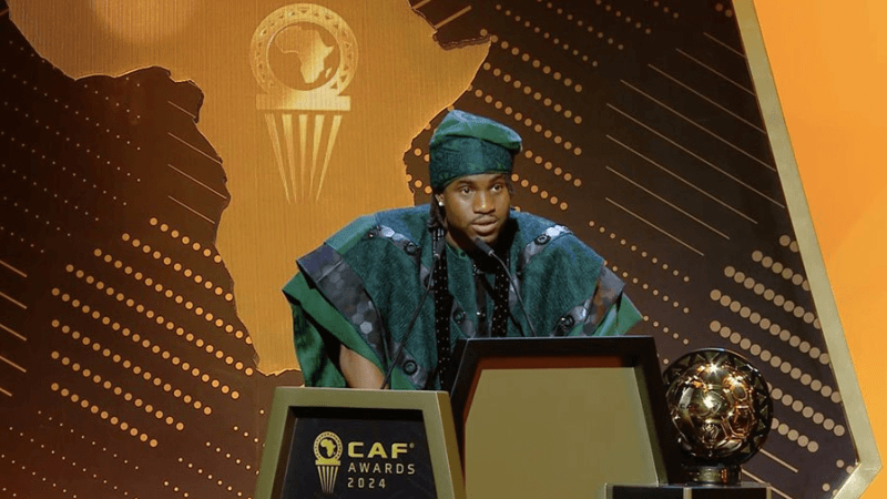 CAF Awards: Ademola Lookman...joueur africain de l'année