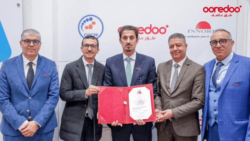 Ooredoo تونس تتحصل على علامة 'كفاءات' للتكوين المهني