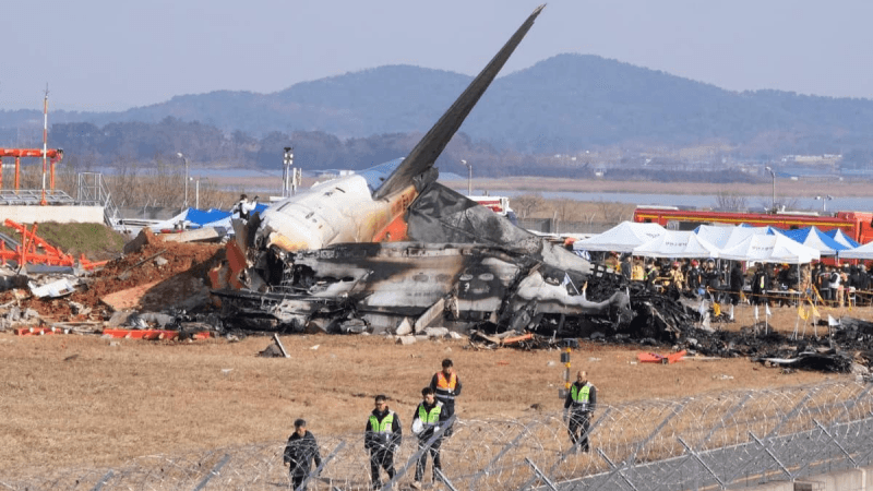 Crash de l'avion sud-coréen: Le bilan s'alourdit...