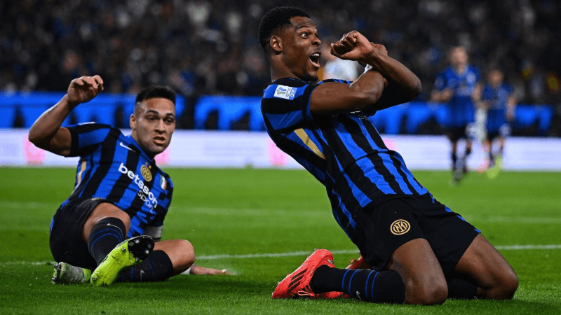 Supercoupe d'Italie: l'Inter bat l'Atalanta et file en finale