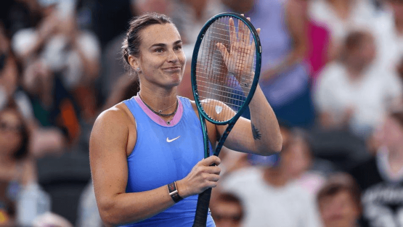 WTA de Brisbane: Sabalenka en finale