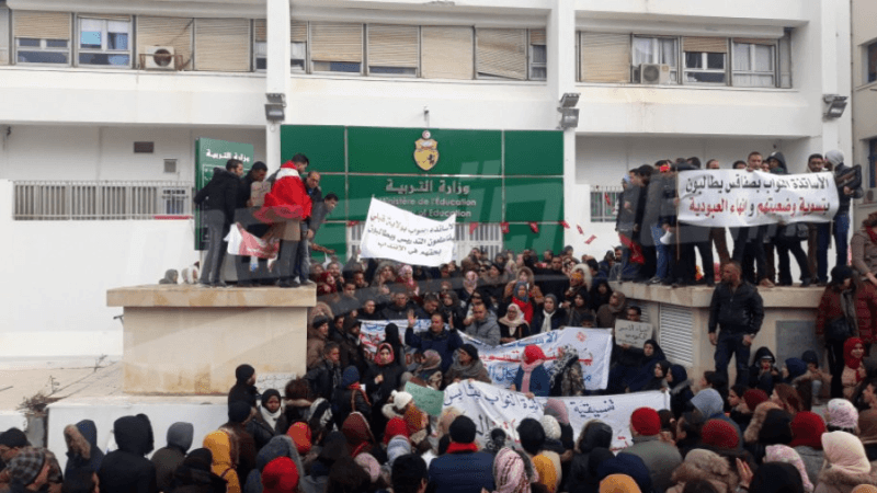 Les enseignants suppléants... une mobilisation nationale