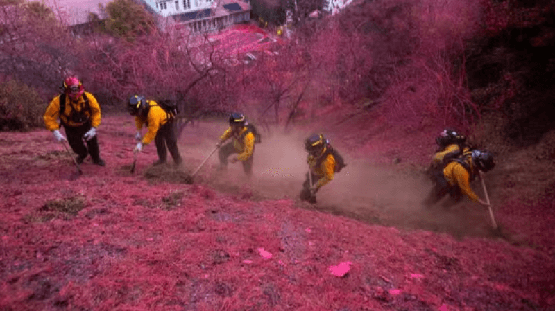 Incendies à Los Angeles: Au moins 23 personnes portées disparues