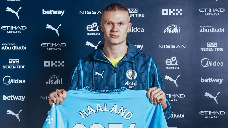 Manchester City: Haaland prolonge jusqu'en 2034