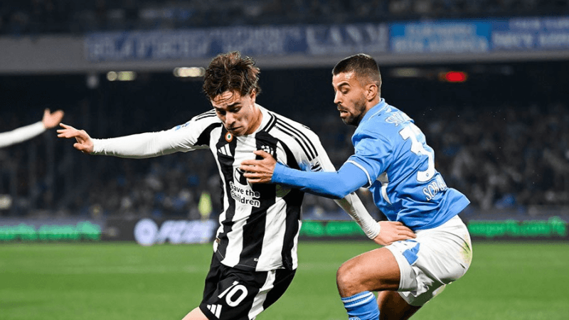 Serie A: Battue par Naples, la Juve n'est plus invincible...