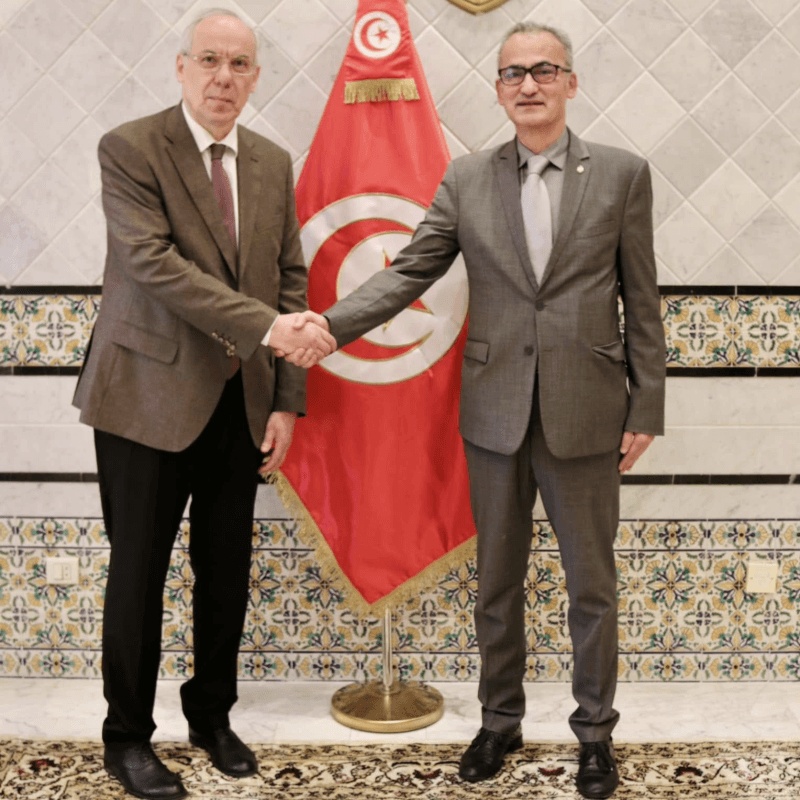 Ben Ayed reçoit l'ambassadeur de Russie en Tunisie