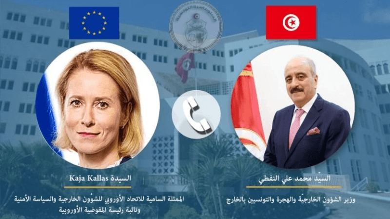 Entretien Nafti-Kallas : Renforcement du Partenariat Tunisie-UE