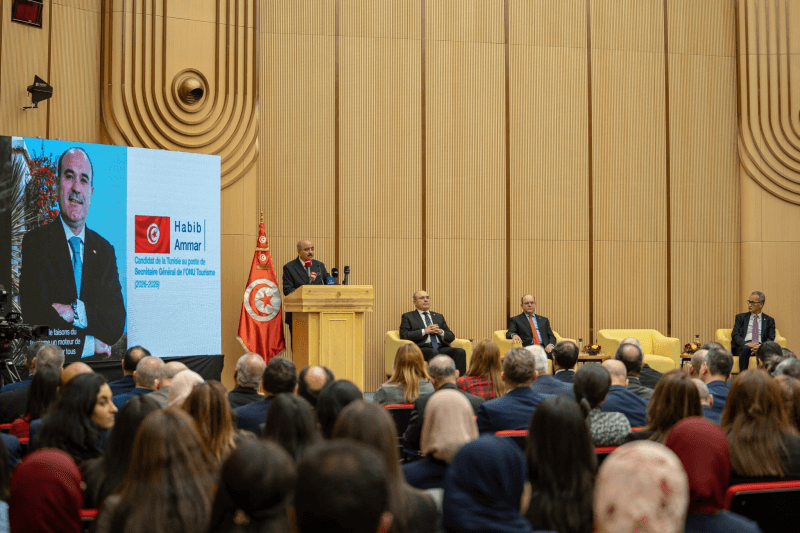 Diplomatie: Soutien à la candidature de Habib Ammar à l'OMT