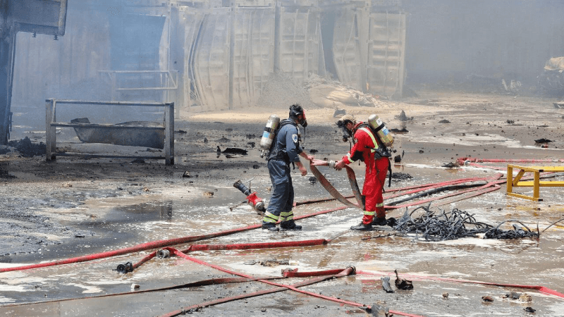 Iran : L'incendie du port Shahid Rajaï, enfin maîtrisé