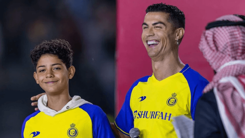 Le fils de Cristiano Ronaldo appelé en équipe du Portugal U15