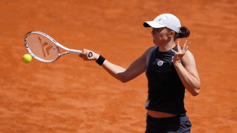 WTA 1000 de Rome: Swiatek au prochain tour, sans forcer...