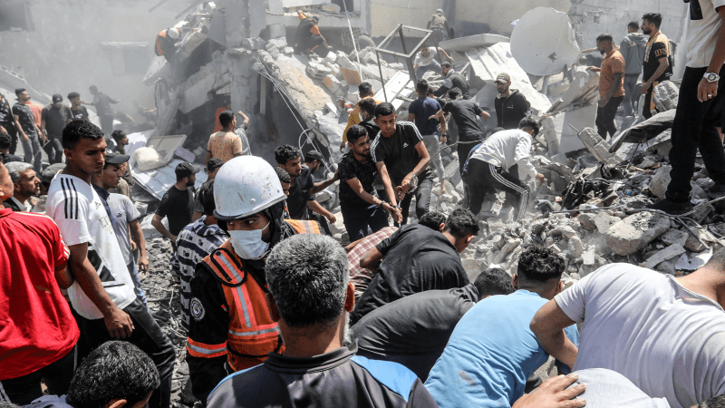 13 شهيدا بغزة والاحتلال يستهدف النازحين في المواصي