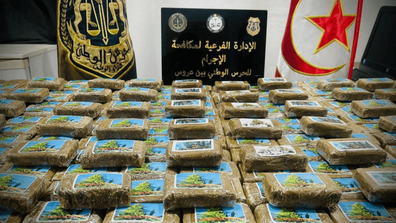 بن عروس: تفكيك شبكتين دوليتين لترويج المخدرات.. وحجز زطلة واكستازي