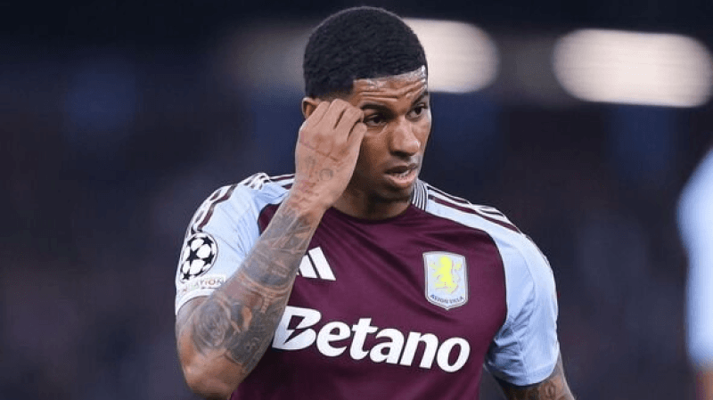 Aston Villa: Saison terminée pour Marcus Rashford