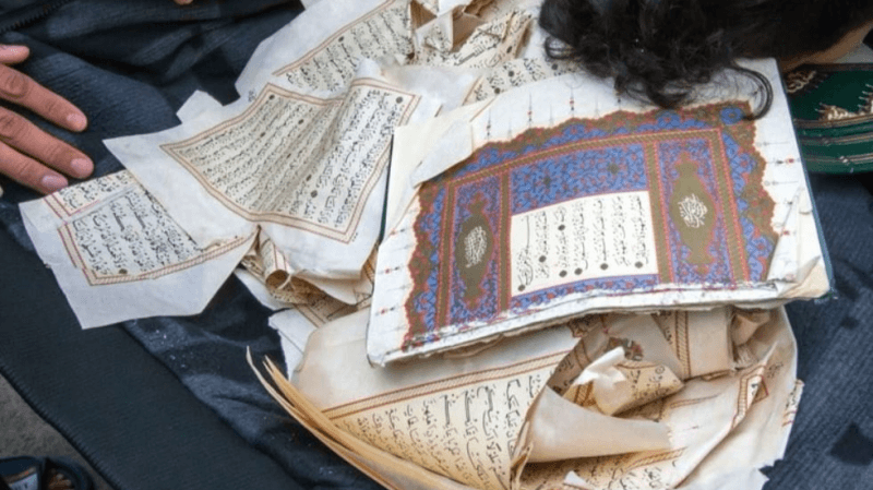 غرامة لدنماركيين مزّقا المصحف الشريف قبل إلقائه في بركة ماء