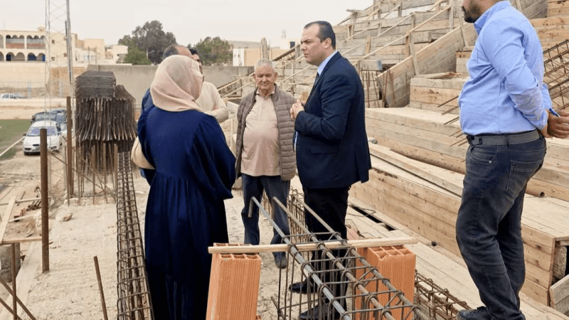 معطلة منذ سنة 2023: تجاوز إشكاليات أشغال ملعب المقدميني بتطاوين