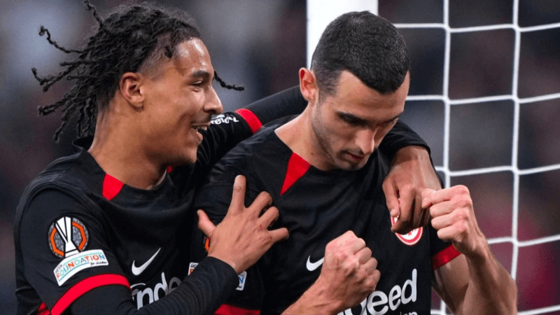Bundesliga: L'Eintracht Francfort qualifié pour la Ligue des champions