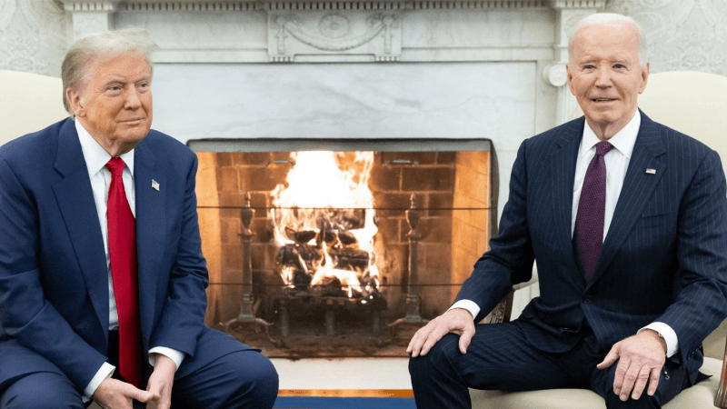 Trump  « profondément attristé » par la maladie de Biden