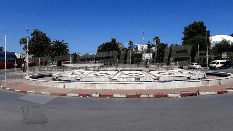 Déviation partielle du trafic au niveau de la place du Bardo