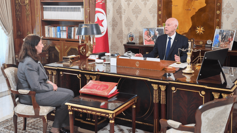 Saïed reçoit la cheffe du gouvernement