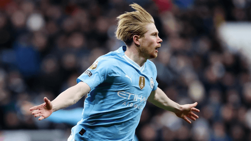 Une soirée d’adieux pleine d’émotion pour De Bruyne à Manchester City