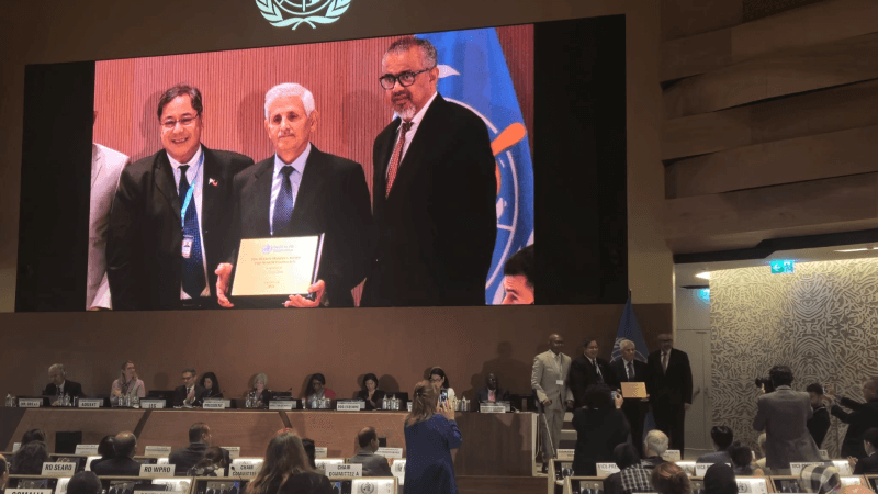 Dr Majed Zemni, lauréat du Prix Nelson Mandela de la santé